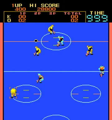 Cassette: Fighting Ice Hockey screen shot game playing